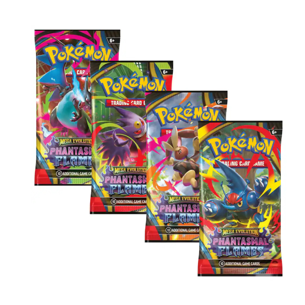 Pokemon Mega Evolution - Phantasmal Flames Booster Pack (Random Pack)