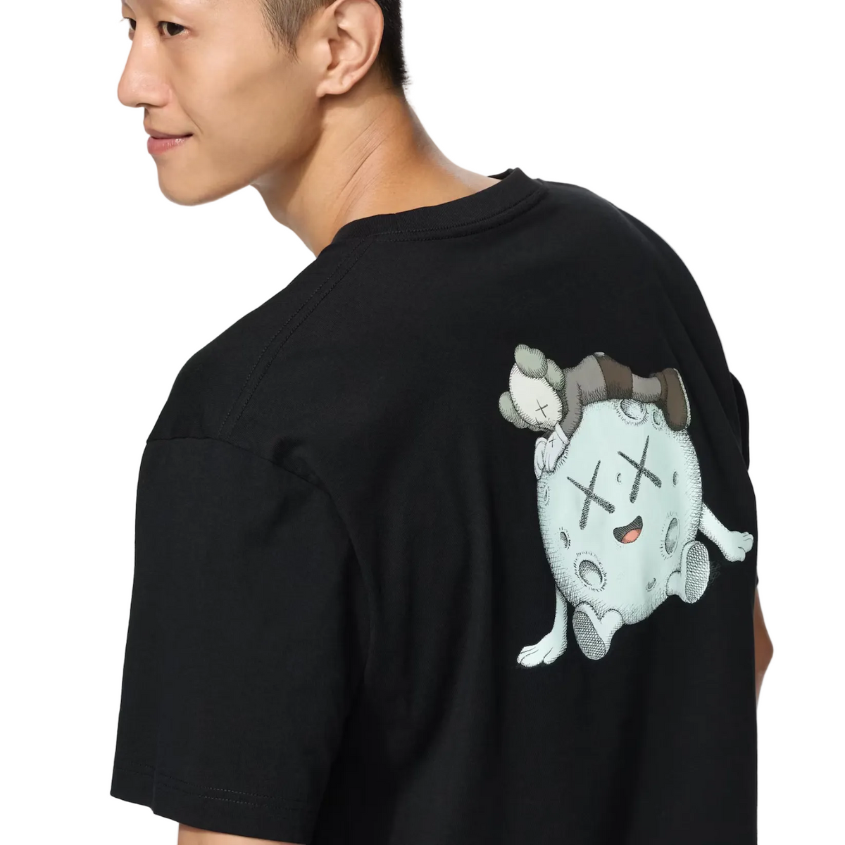 Kaws Universe UT Graphic T-Shirt - Black