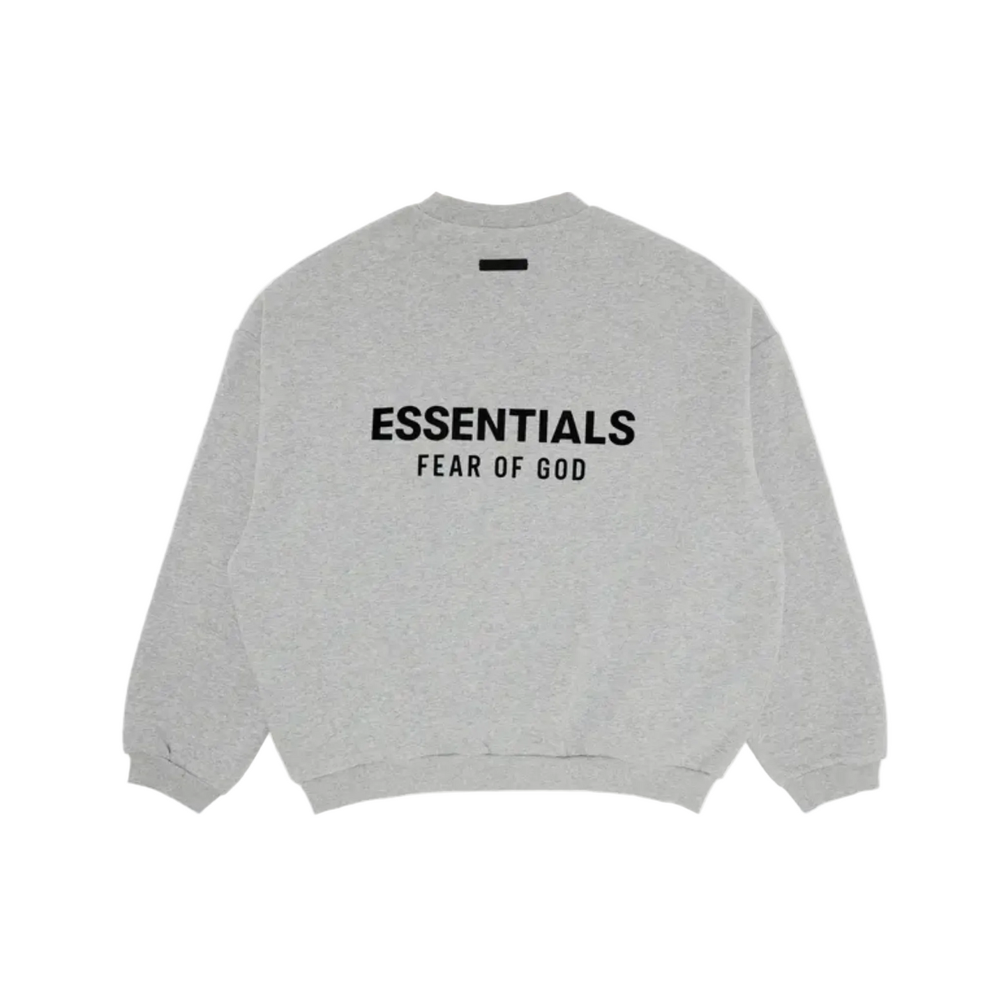 Fear of God Essentials Fleece Crewneck II 'Light Heather Grey'