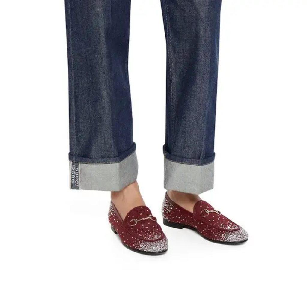 Gucci GG Crystal Jordaan Loafer - 48h