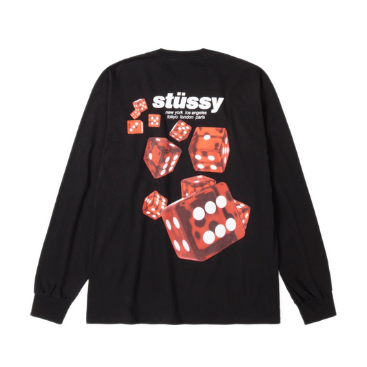 Stussy Rollers Black Longsleeve