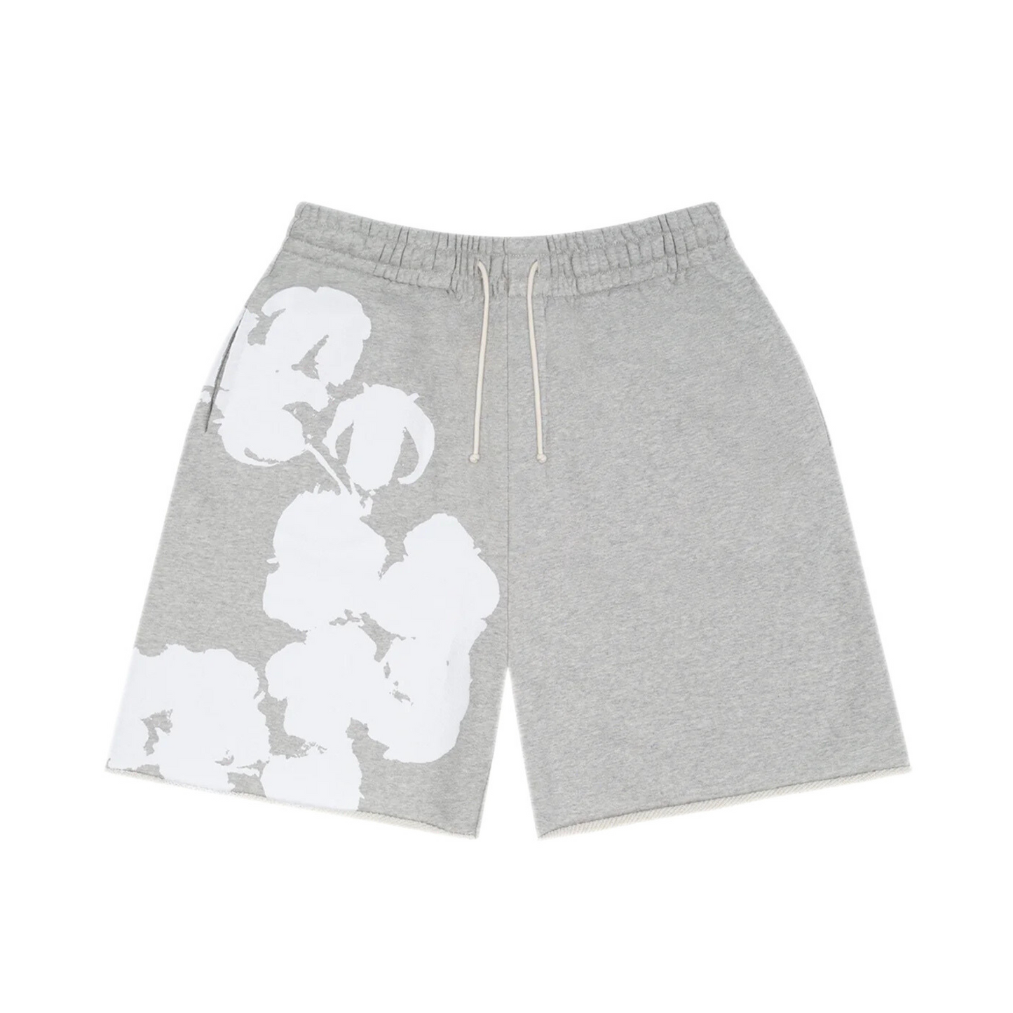 Denim Tears Jumbo Wreath Sweat Shorts 'Grey'