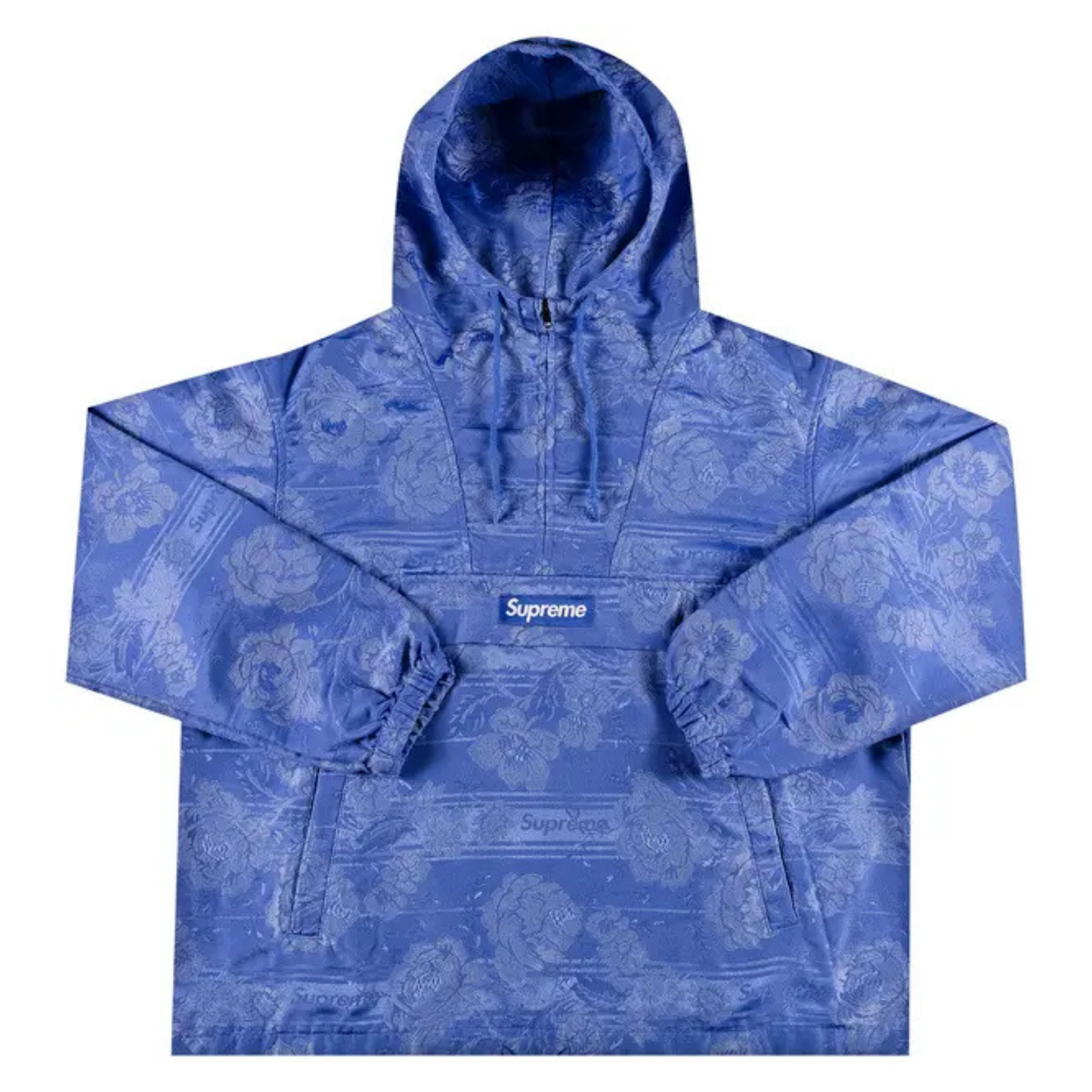 Supreme Floral Tapestry Anorak Blue SS21