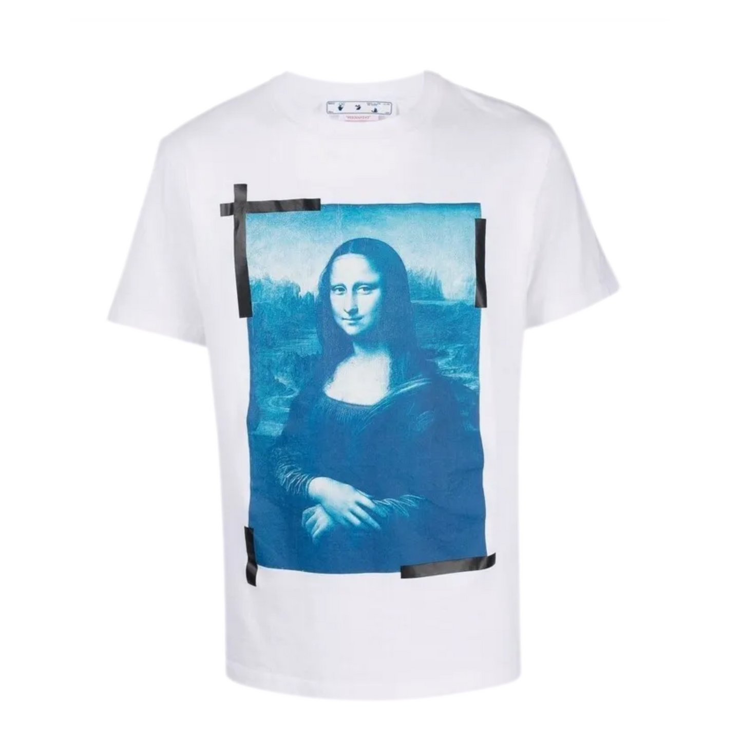 Off-White Mona Lisa White Front Logo Tee