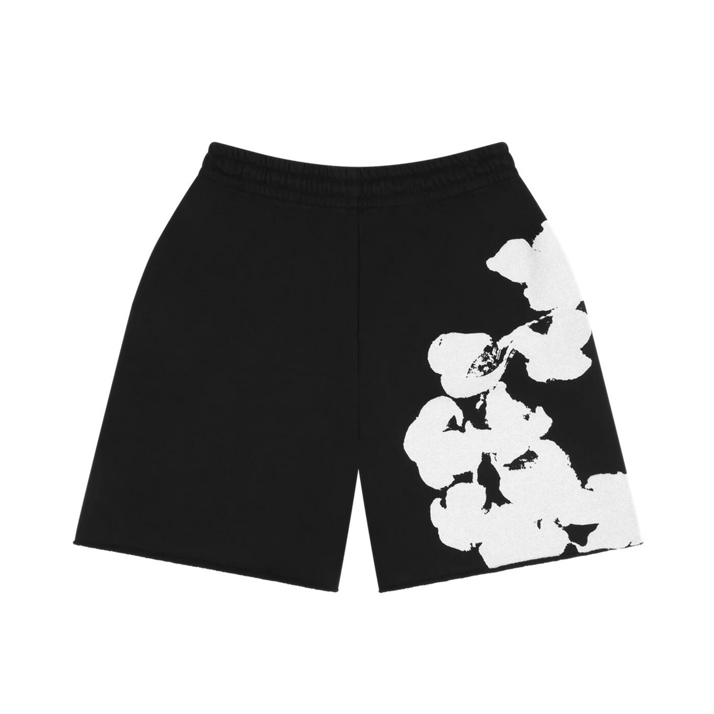 Denim Tears Jumbo Wreath Sweat Shorts 'Black'