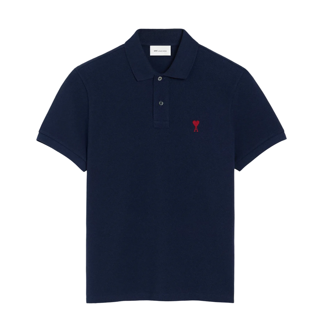 Ami Paris Polo Shirt in Navy