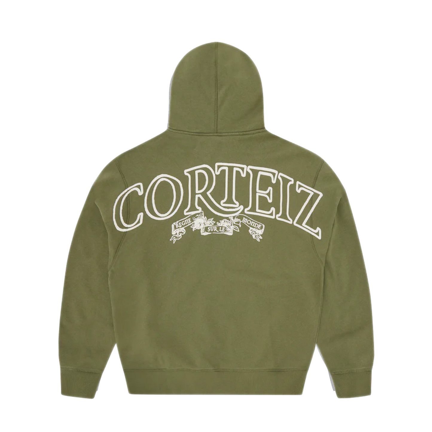 Corteiz Superior Royale Zip Hoodie 'Olive'