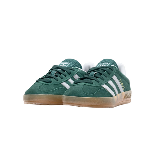 Adidas Gazelle Indoor Collegiate Green Cloud White Gum (GS) - 48h