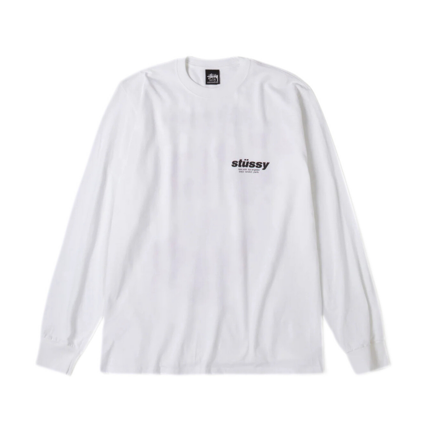 Stussy Rollers White Longsleeve