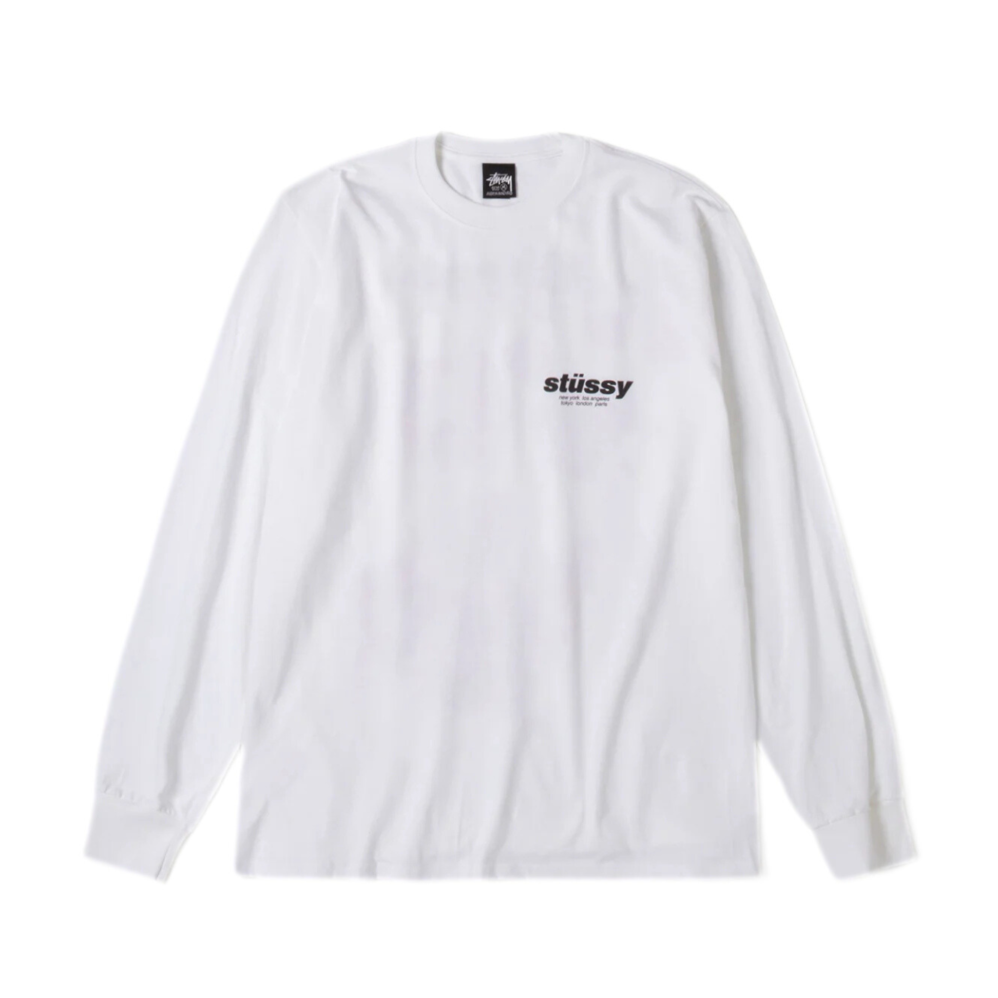 Stussy Rollers White Longsleeve