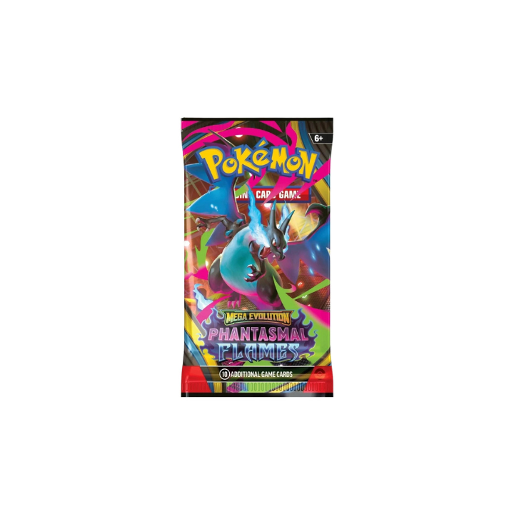 Pokemon Mega Evolution Phantasmal Flames Booster Pack