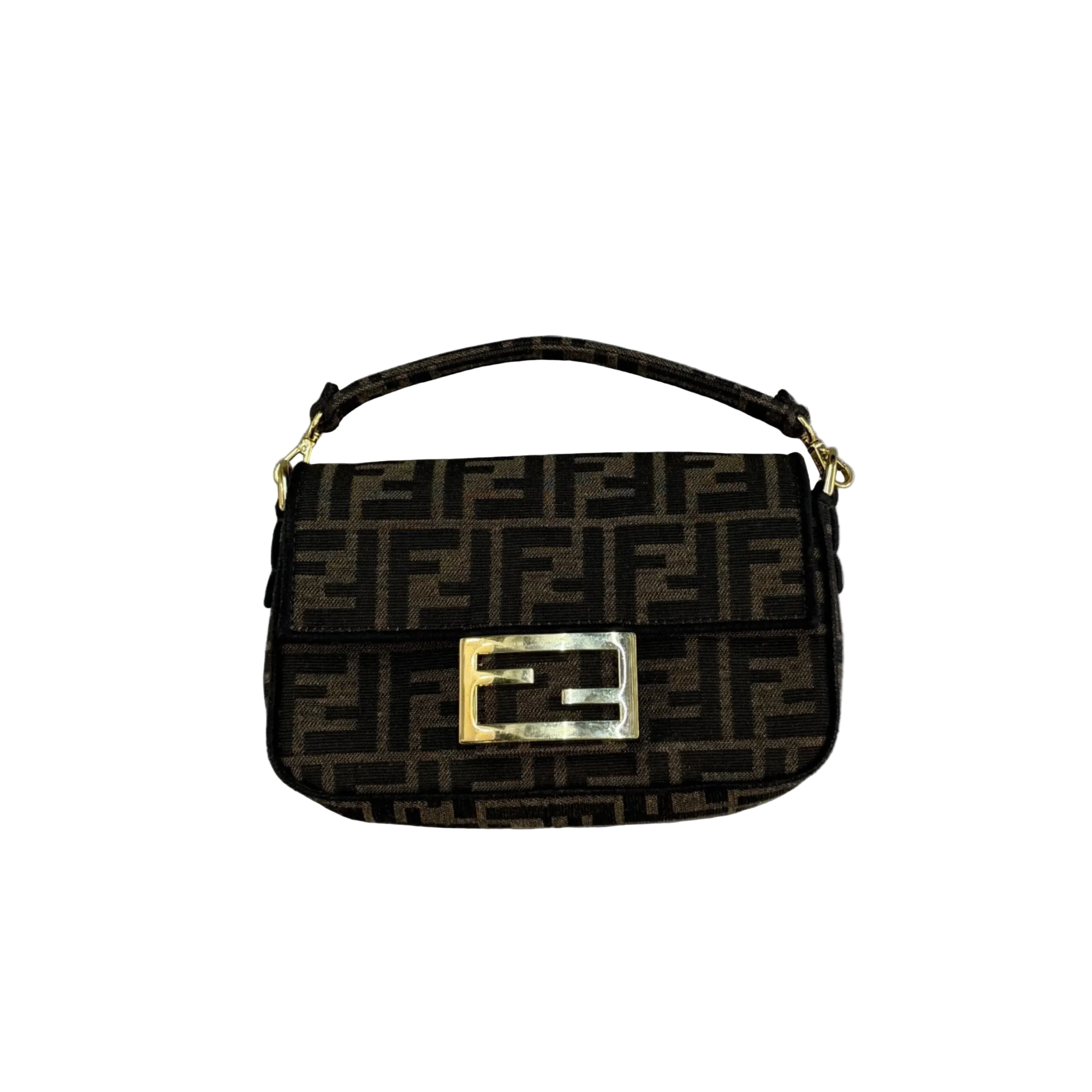 Fendi Baguette Leather Handbag