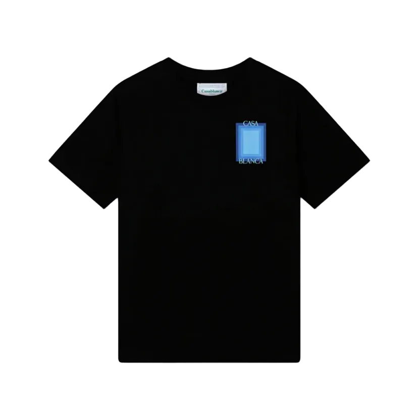 Casablanca T-Shirt Gradient Blue