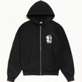Stussy Black Tall Dice Zip Hood