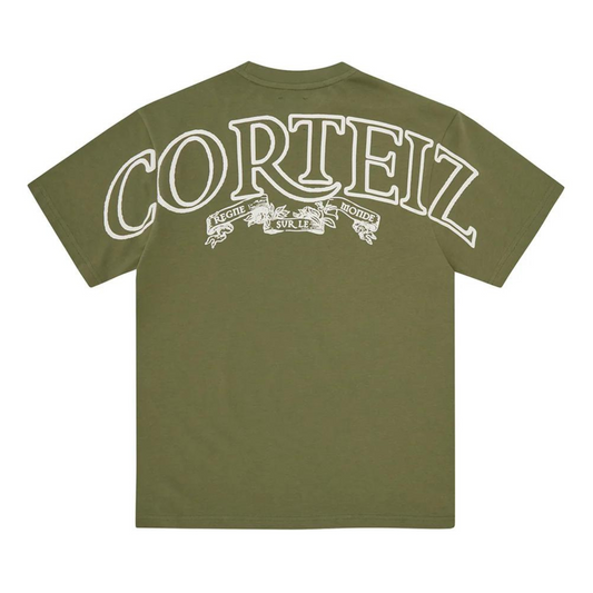 Corteiz Royale Heavyweight Tee 'Olive'