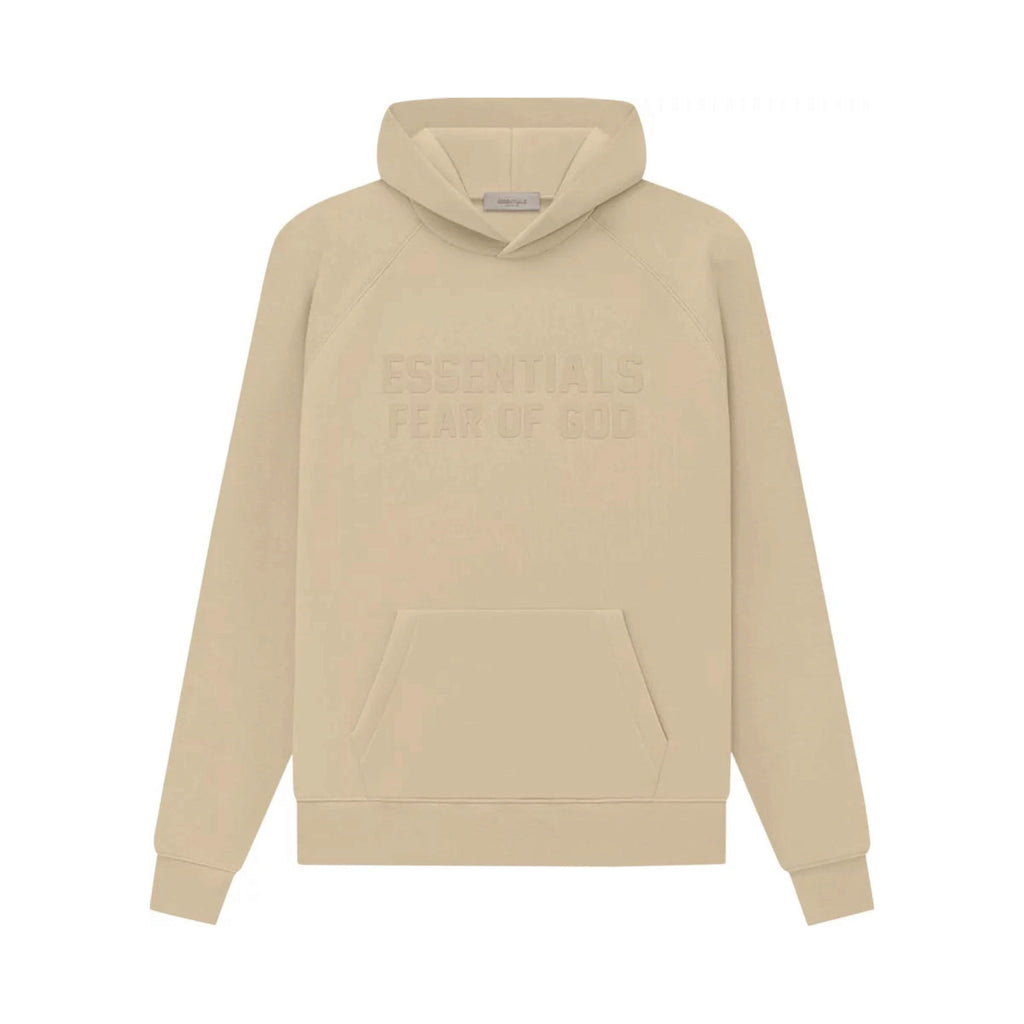 Φούτερ με κουκούλα Fear of God Essentials 'Sand'