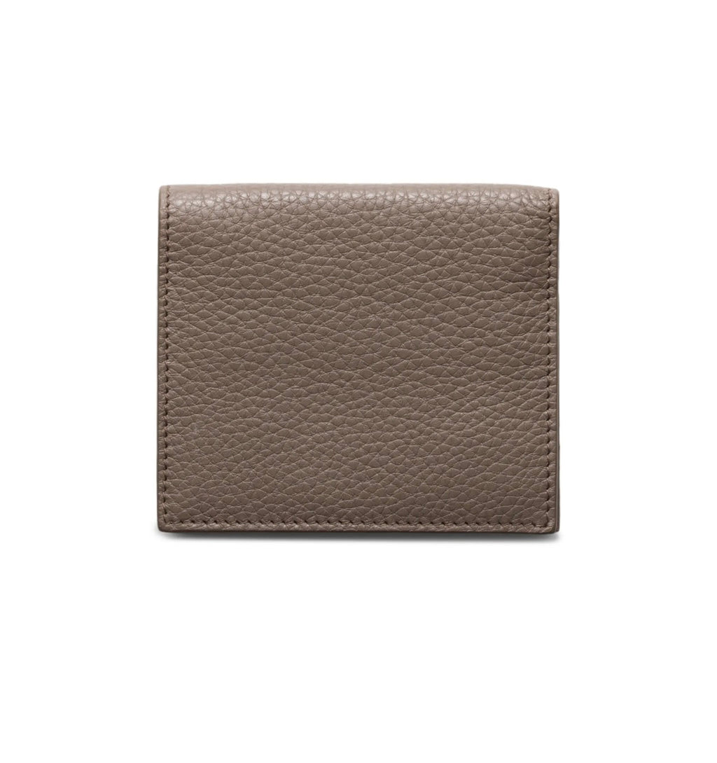 Prada Bamboo Gray Leather Wallet