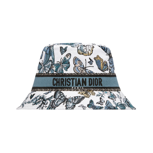 Dior D Bobby Toile De Jouy mexico Small Brim Bucket Hat