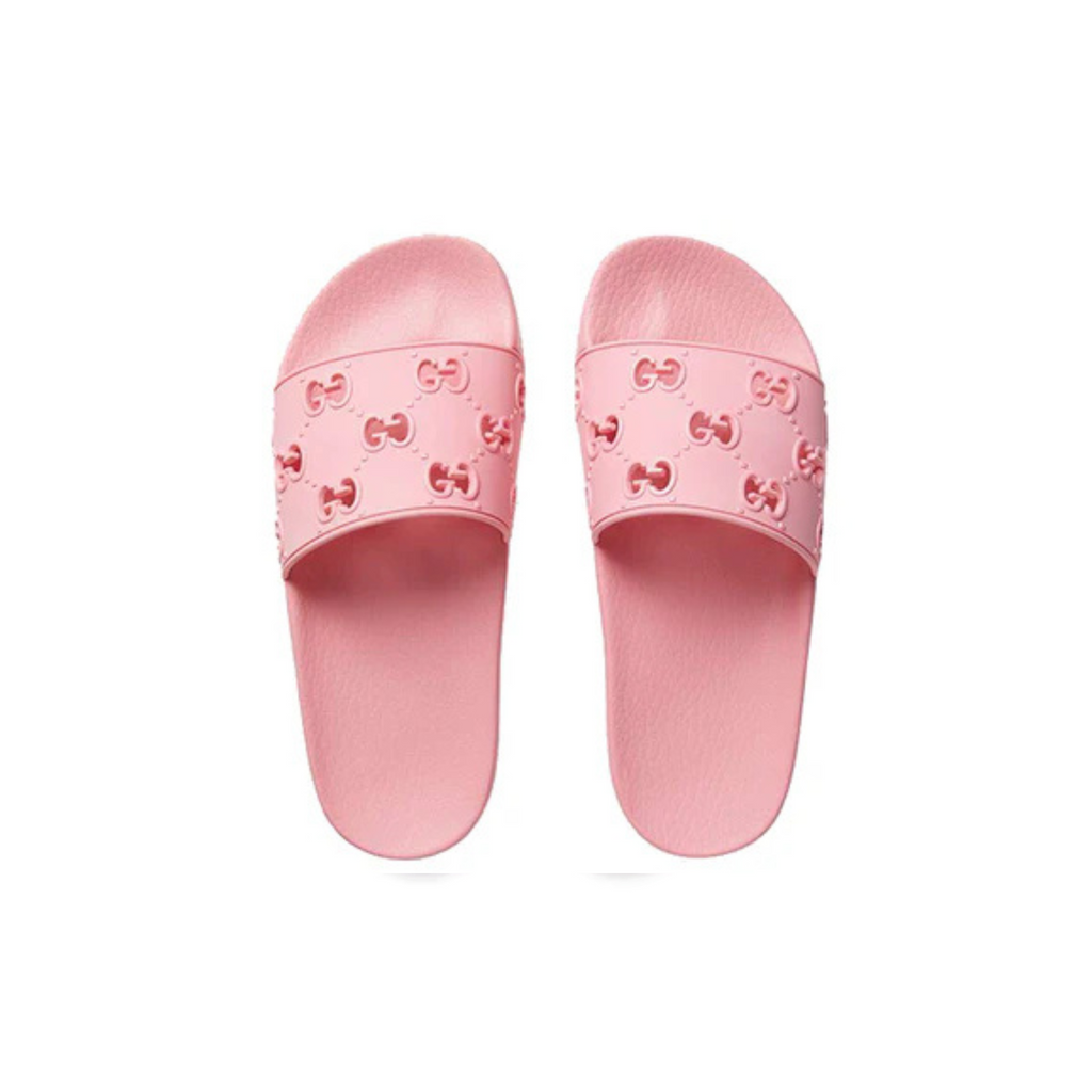 Gucci GG slides rubber pink - 48h