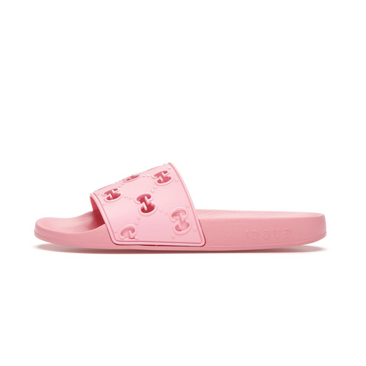 Gucci GG slides rubber pink - 48h