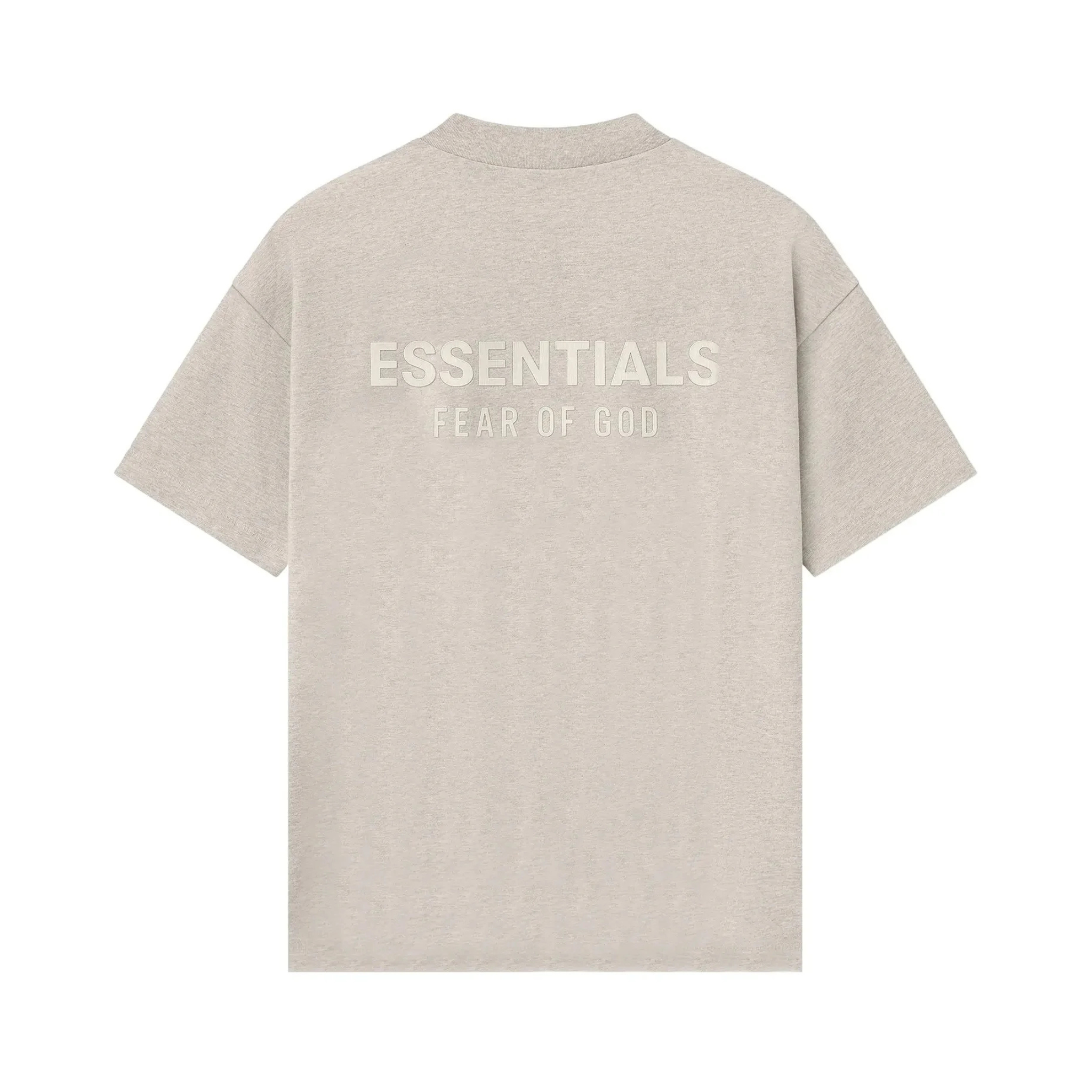 Fear of God Essentials Classic Short Sleeve Heather Stone