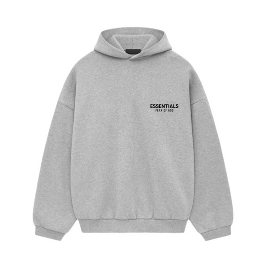 Fear of God Essentials Fleece Hoodie II 'Light Heather Grey’