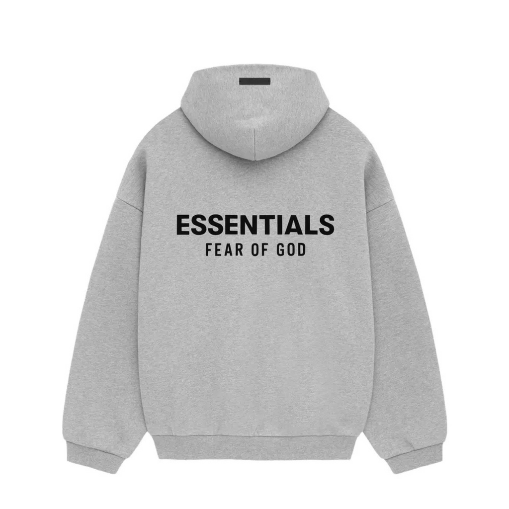 Fear of God Essentials Fleece Hoodie II 'Light Heather Grey’