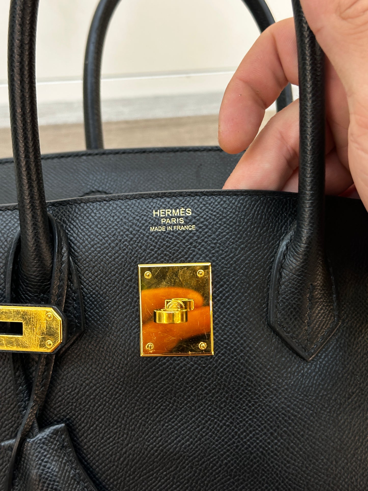 Hermès Birkin 30 – Noir Togo Leather with Gold Hardware (2020)