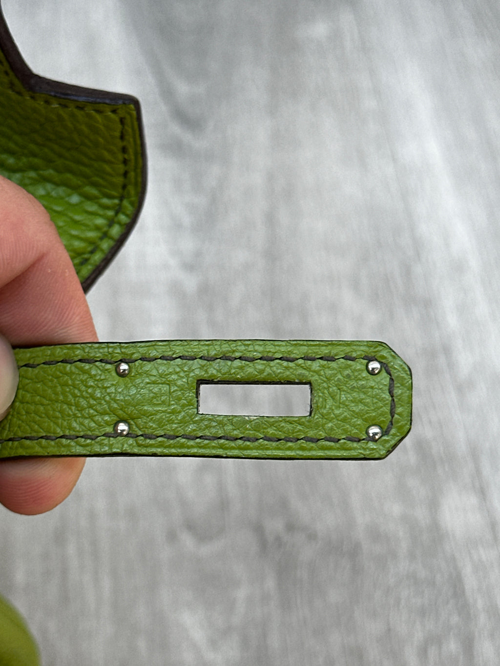 Hermès Kelly 28 – Vert [Green] Togo Leather with Palladium Hardware