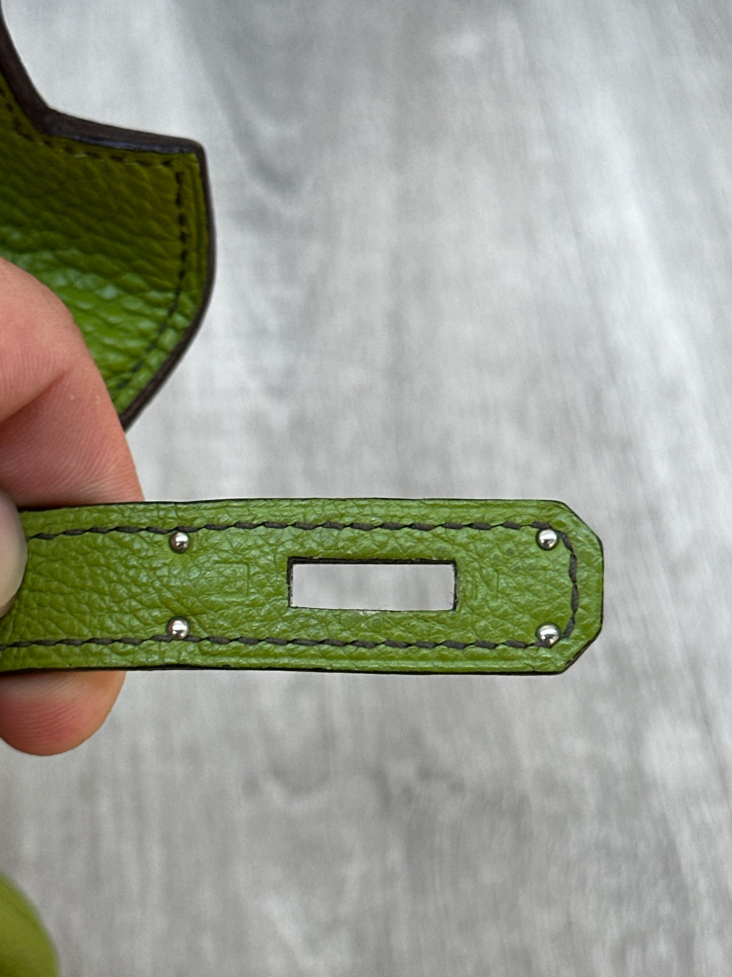 Hermès Kelly 28 – Vert [Green] Togo Leather with Palladium Hardware