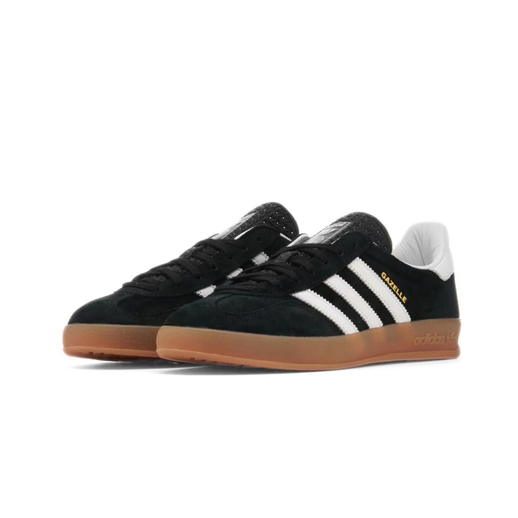 Adidas Gazelle Black White Gum