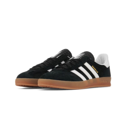 Adidas Gazelle Black White Gum