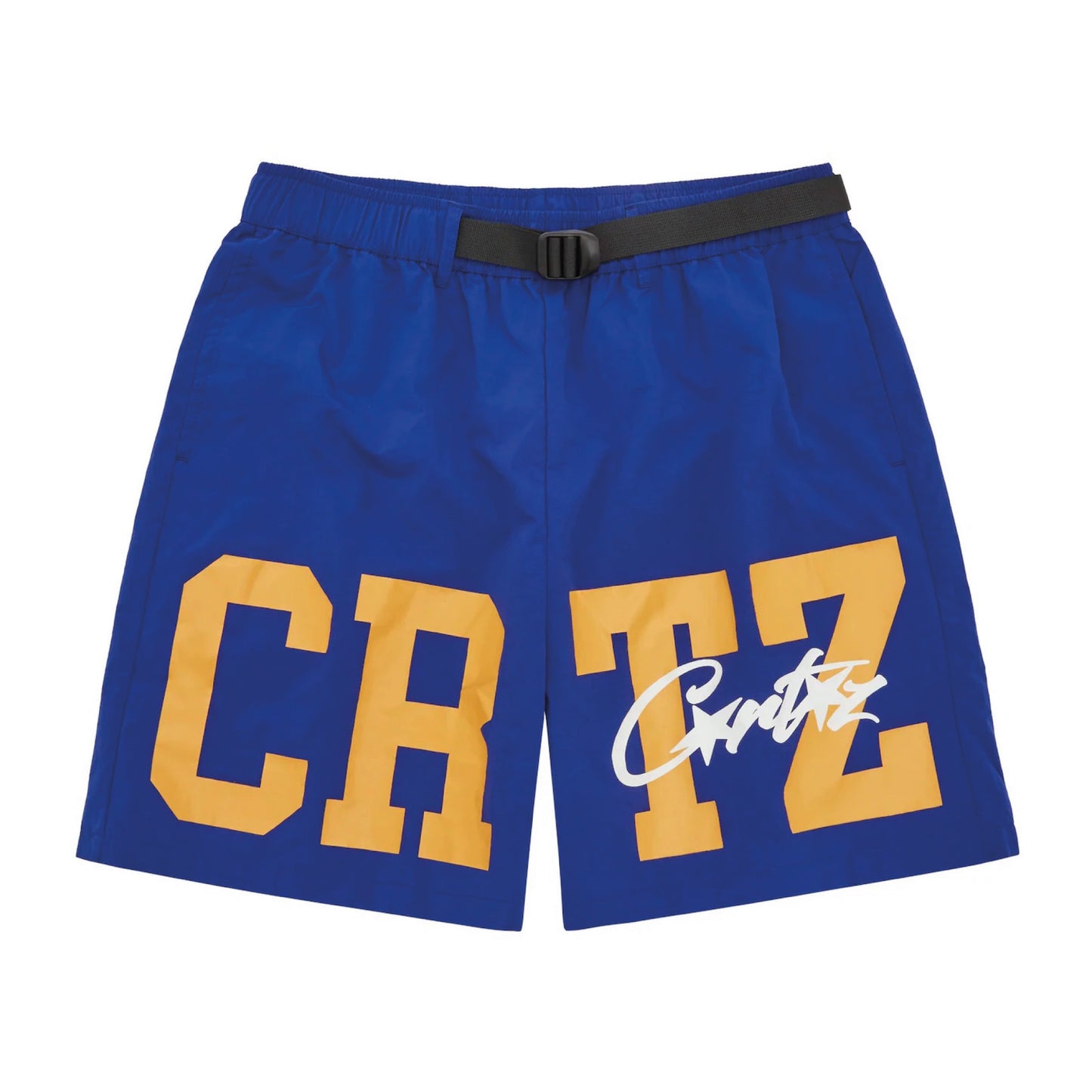 Corteiz Crtz Nylon Shorts 'Blue'