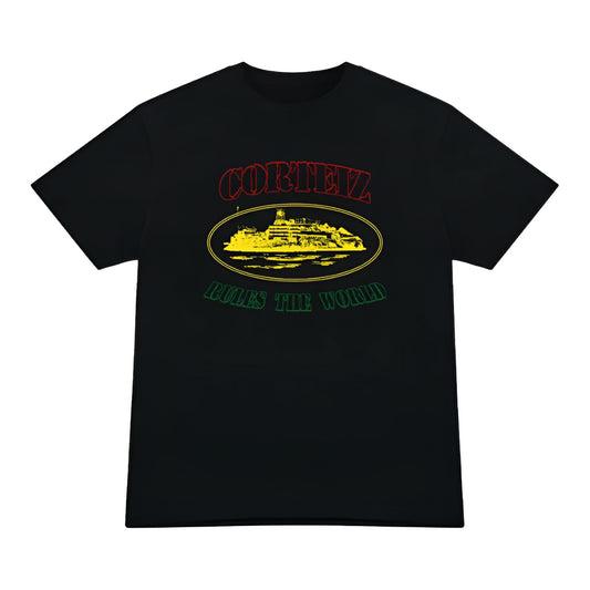 Corteiz OG Carni Alcatraz Tee 'Black' [OG FIT]