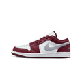 Jordan 1 Χαμηλό Λευκό Μπορντό