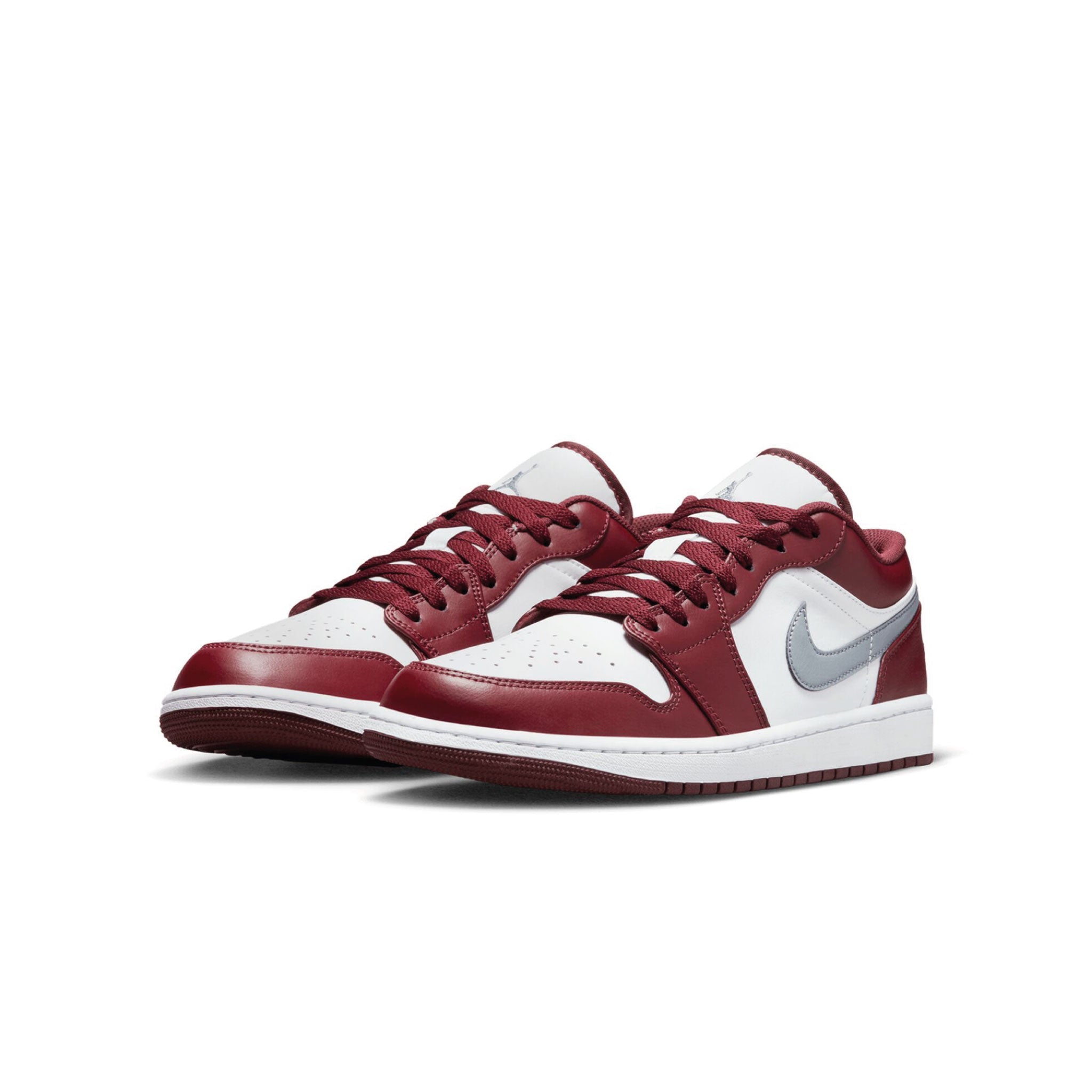 Jordan 1 Χαμηλό Λευκό Μπορντό - 48 ώρες