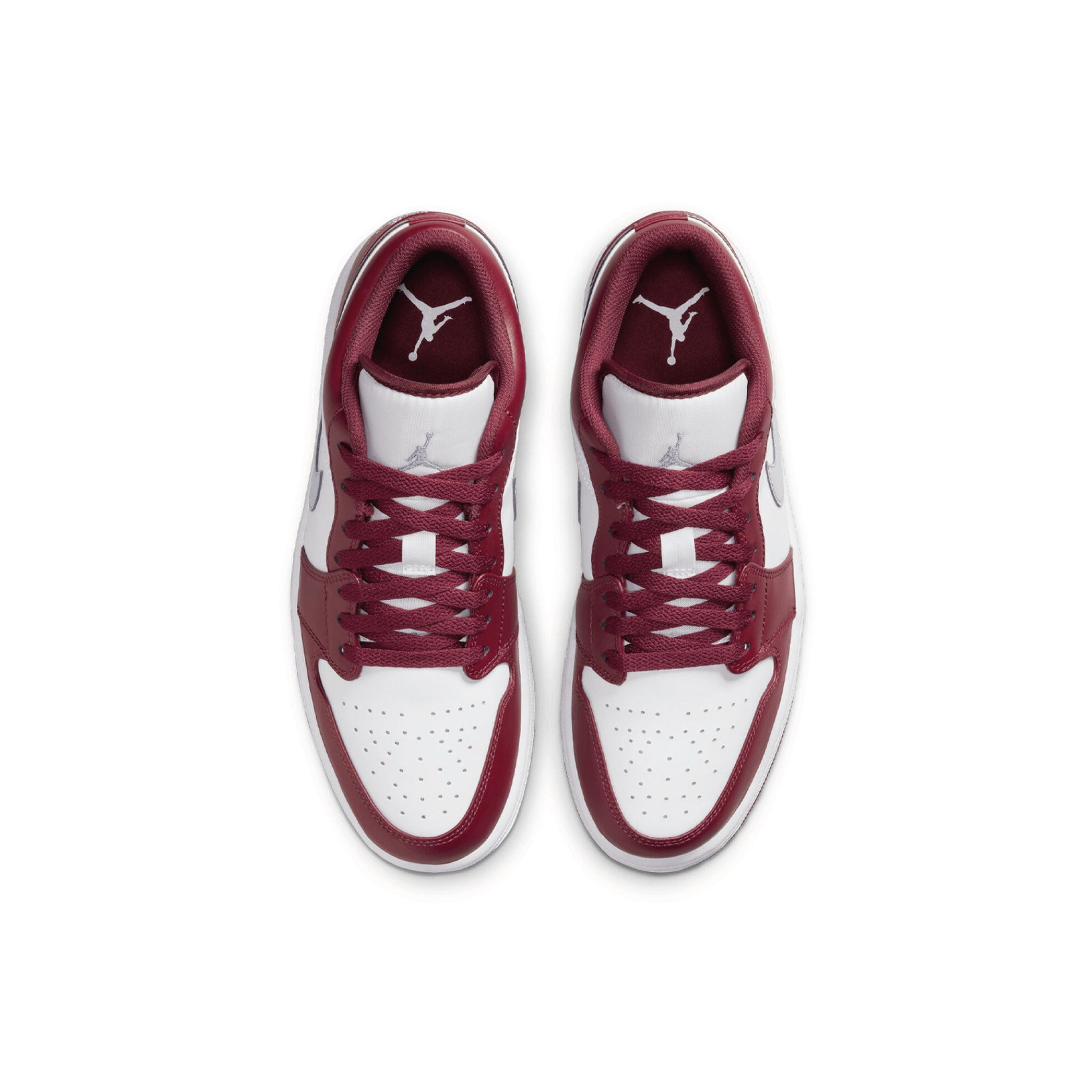 Jordan 1 Χαμηλό Λευκό Μπορντό