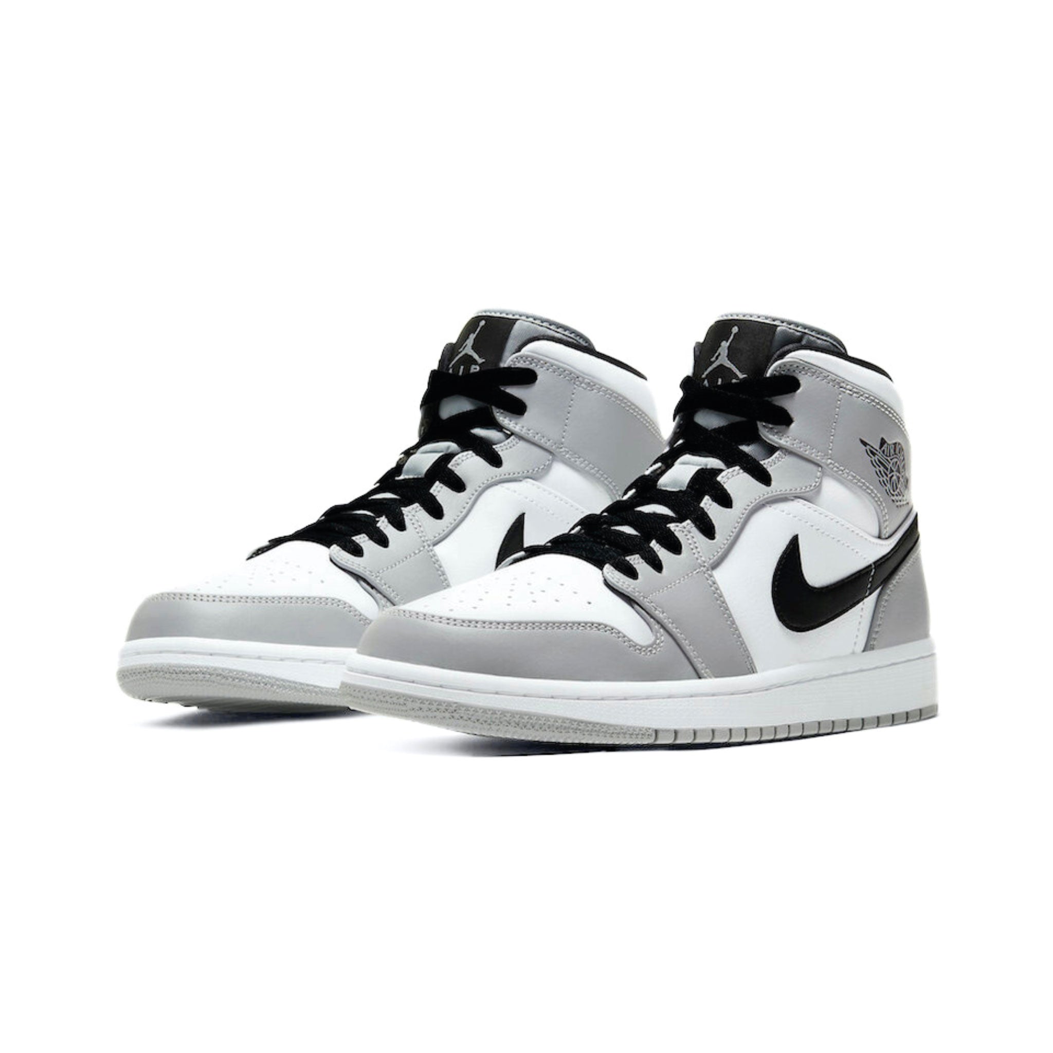 Jordan 1 Mid Light Smoke Grey