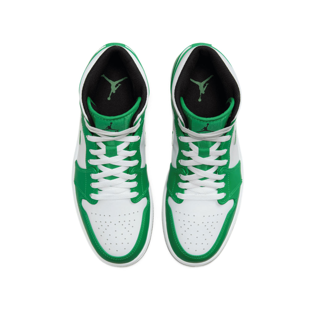 Jordan 1 Mid Lucky Green