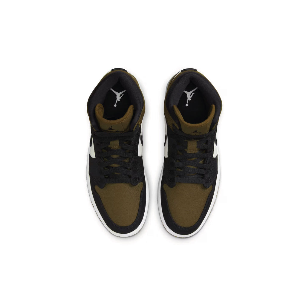 Jordan 1 Mid Olive Toe (W) - 48h