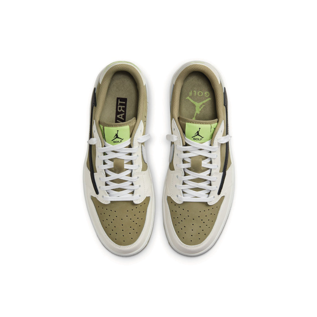 Jordan 1 Retro Low Golf Travis Scott Neutral Olive - 48h