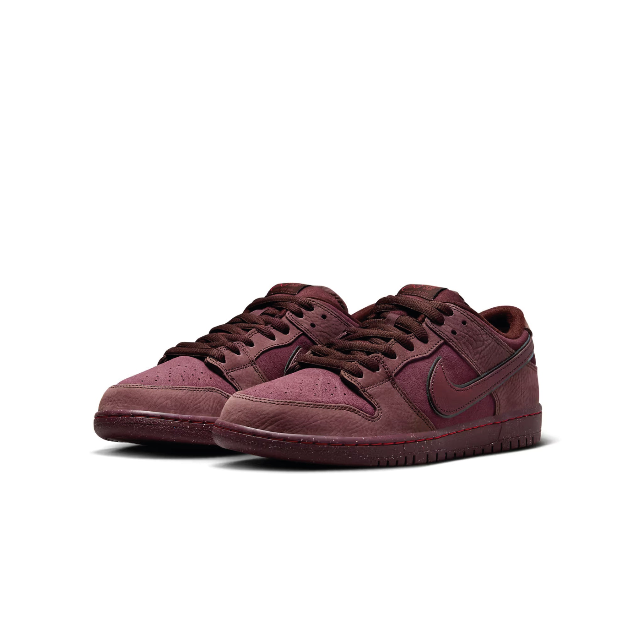 Nike SB Dunk Low 'City of Love' Burgundy Crush