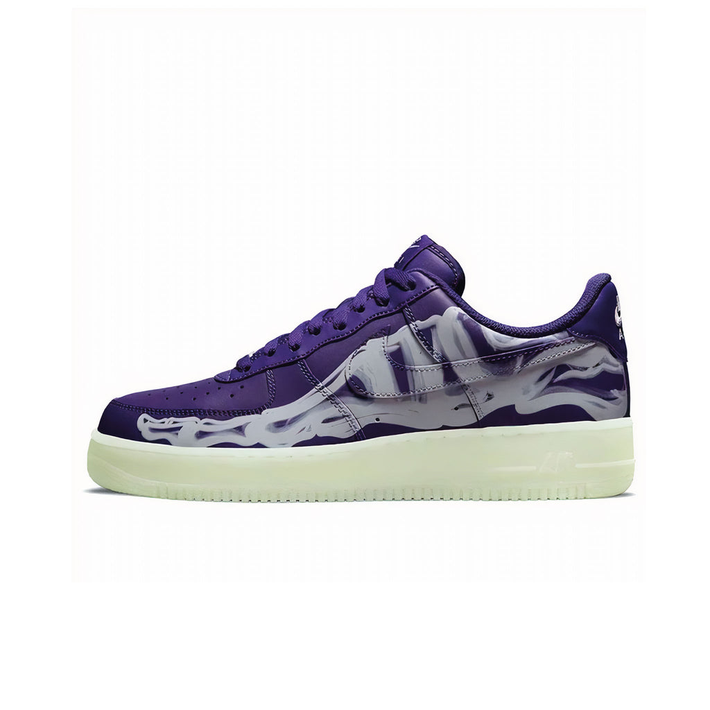 Nike Air Force 1 Low Purple Skeleton Halloween (2021)