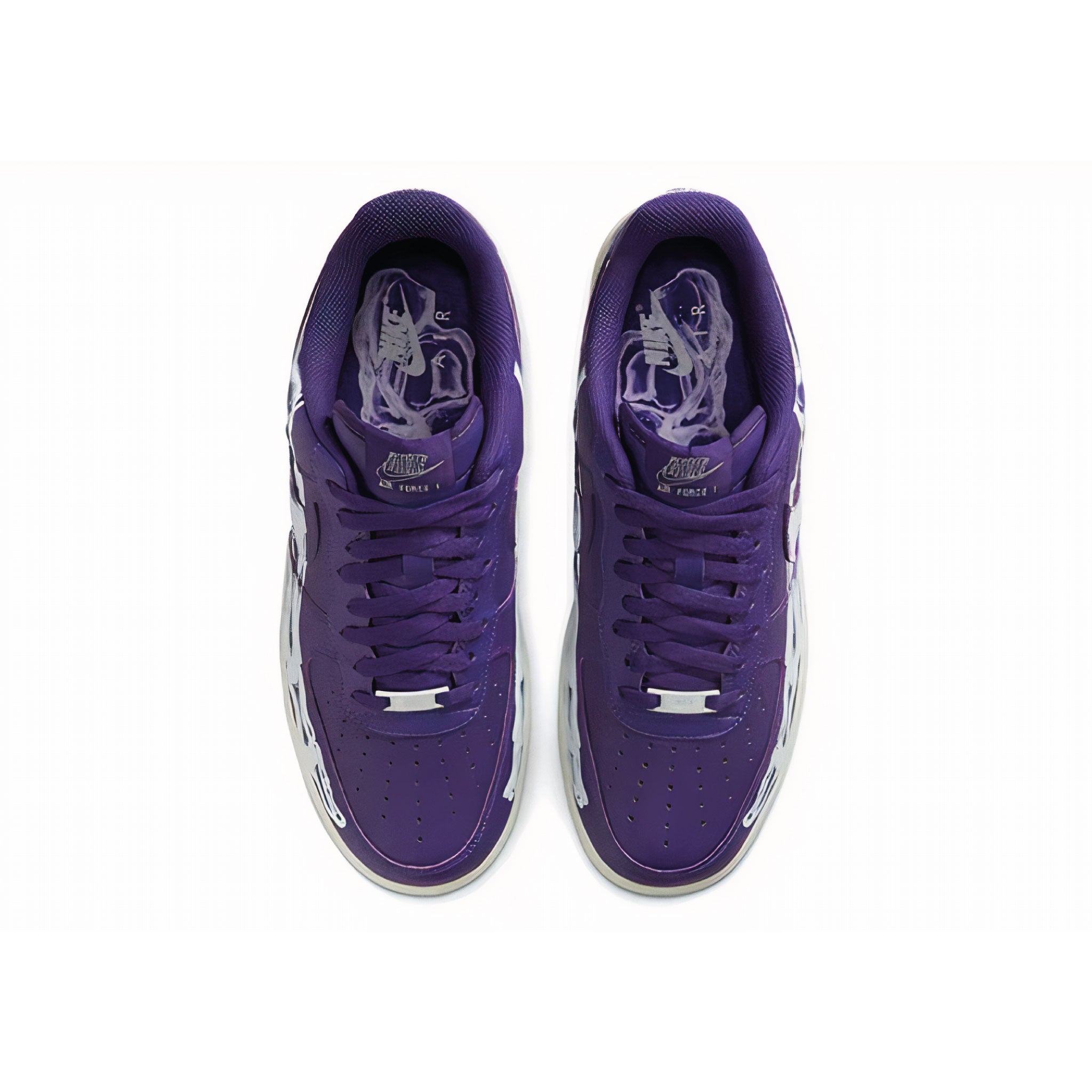 Nike Air Force 1 Low Purple Skeleton Halloween (2021)