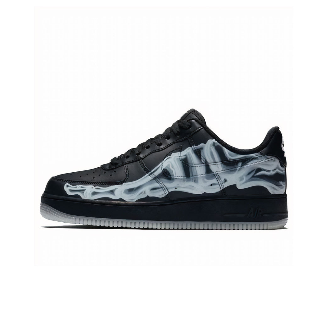 Nike Air Force 1 Low Black Skeleton Halloween (2019)