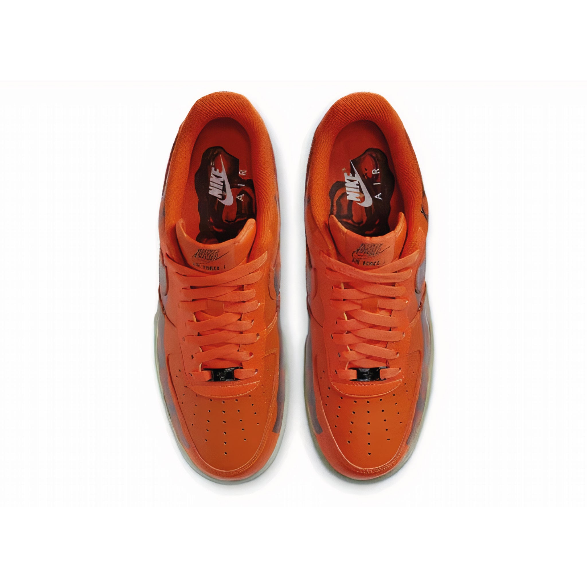 Nike Air Force 1 Low Orange Skeleton Halloween (2020)