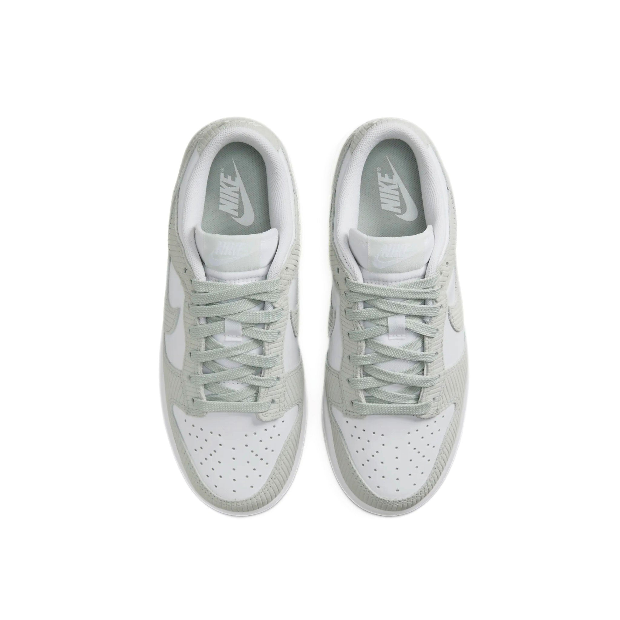 Nike Dunk Low Light Ασημί Κορδόνι (W)