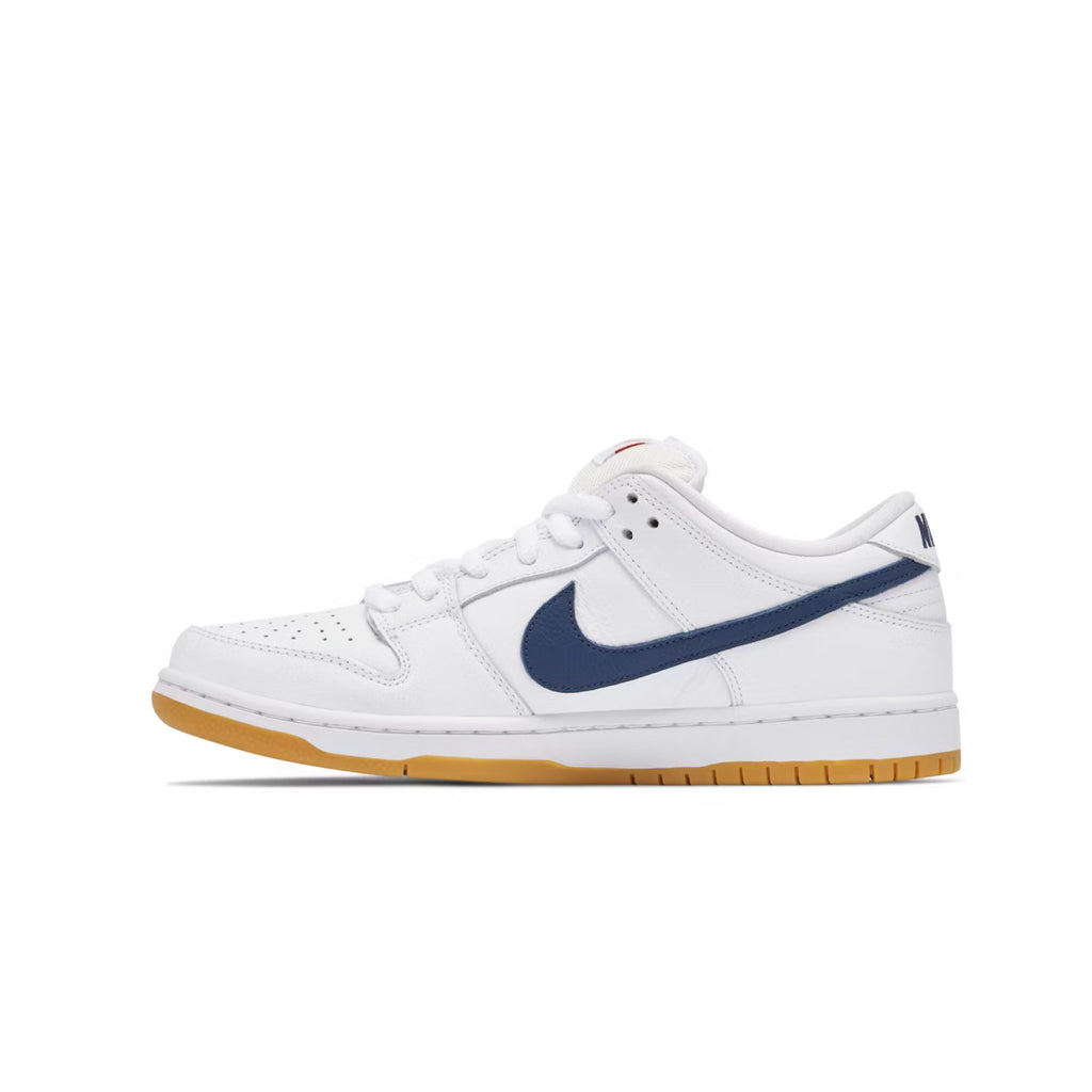 Nike SB Dunk Low Orange Label White Navy