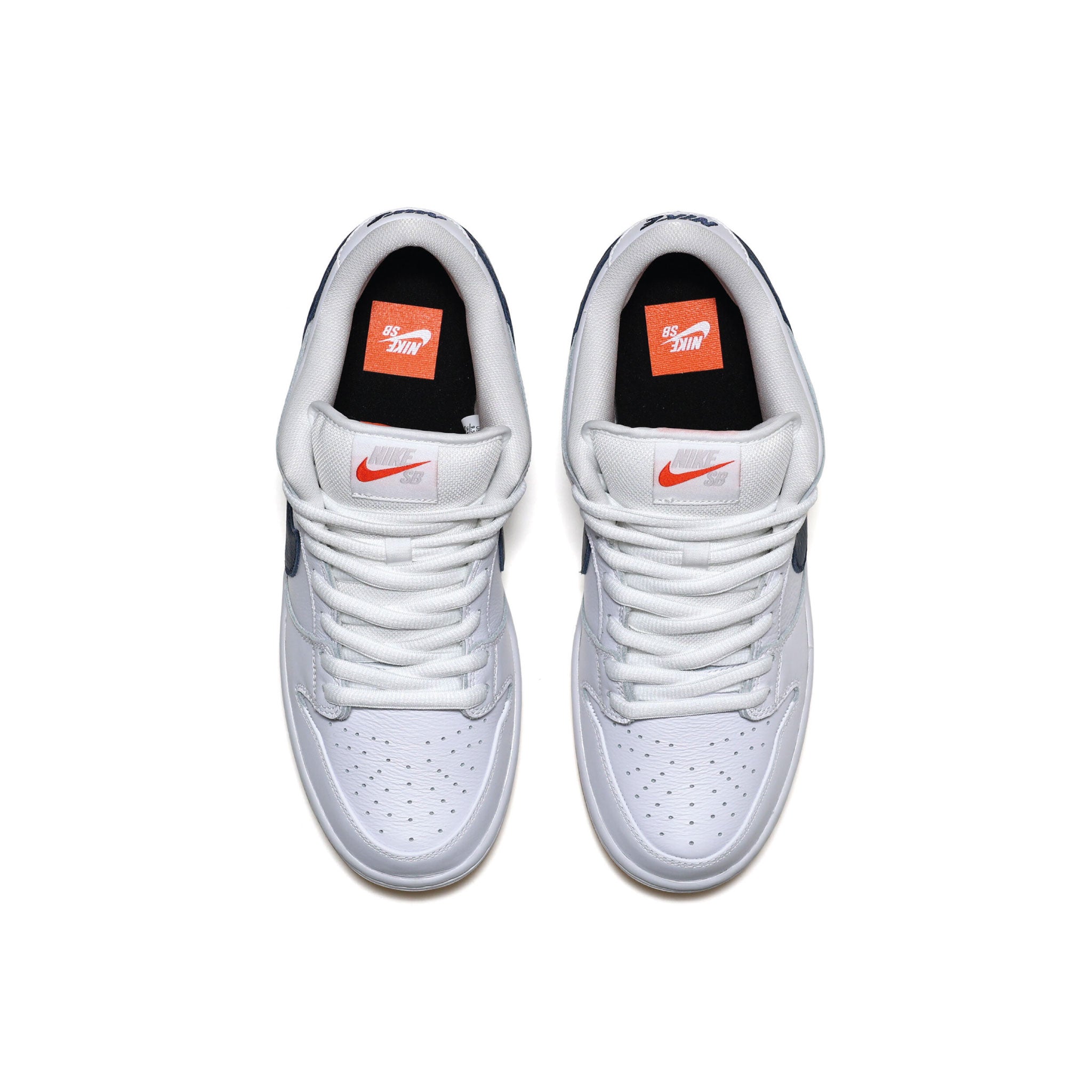 Nike SB Dunk Low Orange Label White Navy