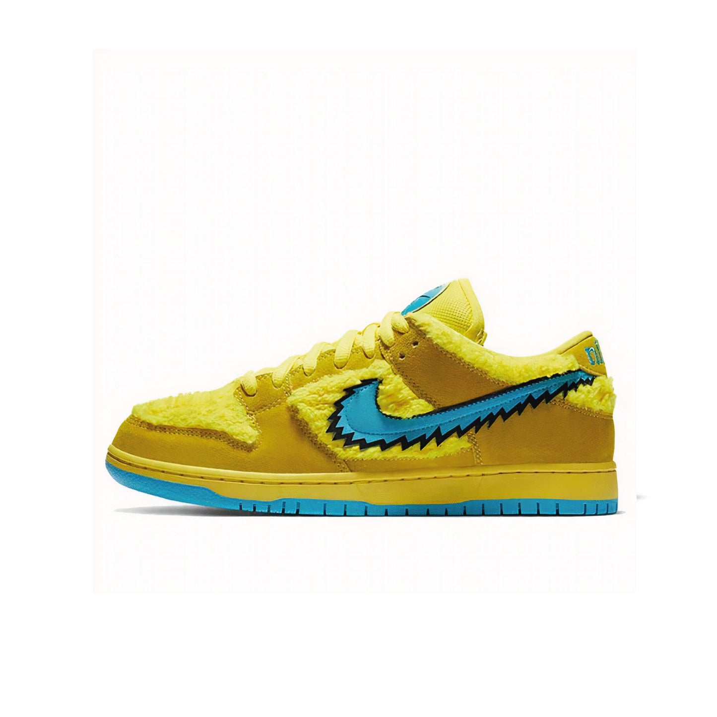 Nike SB x Grateful Dead Bears Dunk Low Yellow